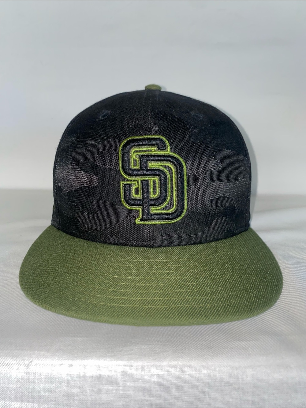 NewEra 2018 Military Appreciation SD Padres Black Camo